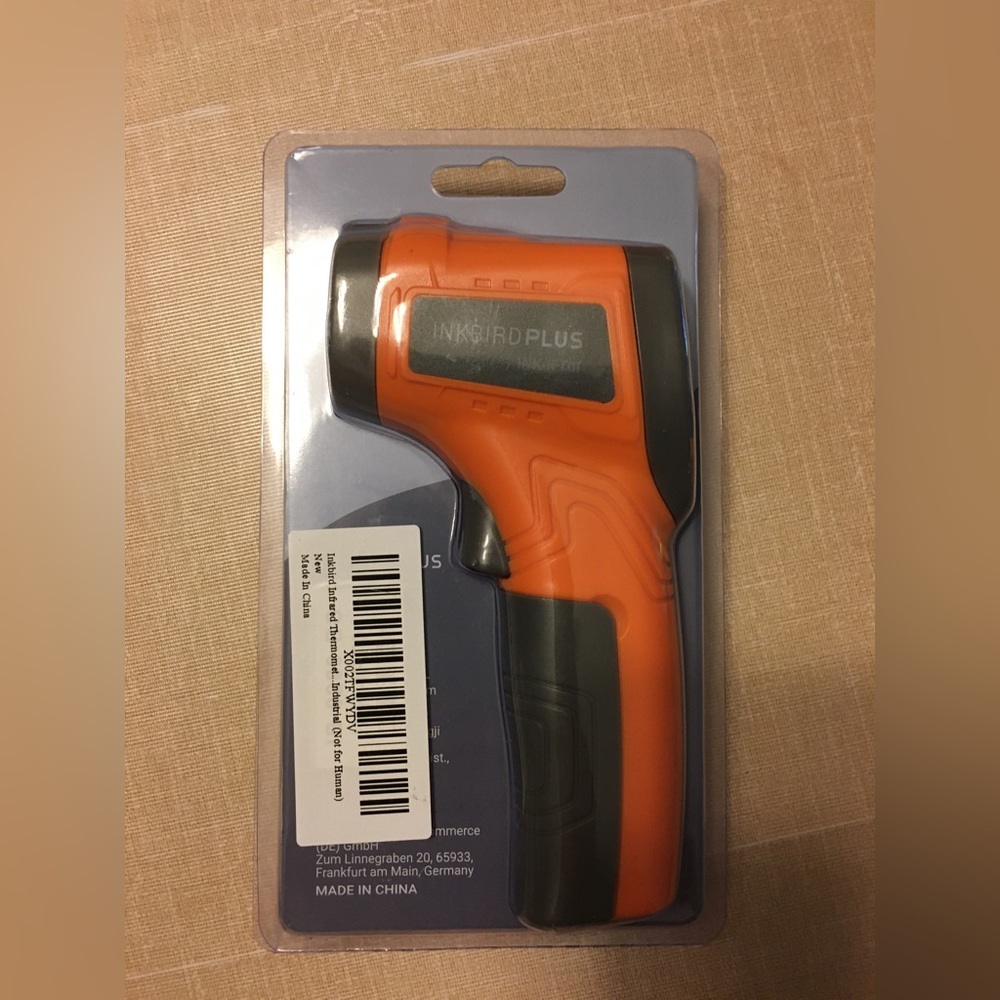 A infrared thermometer